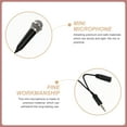 thumbnail image 4 of 5pcs Mini Microphones Portable Vocal Tiny Microphones Phone Microphones, 4 of 5