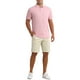 thumbnail image 2 of CAMISAS POLO PARA HOMBRE INSPIRE CHIC DE MANGA CORTA LIGERAS, AJUSTE REGULAR, CASUAL, DE NEGOCIOS, CAMISA SÓLIDA PARA GOLF XL ROSA, 2 of 6