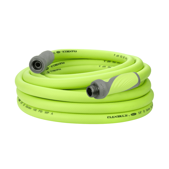 Flexzilla® SwivelGrip® Garden Hose, 5/8" x 25', Hybrid Polymer, ZillaGreen™