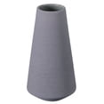 thumbnail image 1 of 8" H Decorative Ceramic Round Cone Shape Centerpiece Table Vase Gray, Medium, 1 of 1