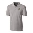 thumbnail image 2 of Men's Cutter & Buck Gray Grambling Tigers Logo Big & Tall Forge Stretch Polo, 2 of 3