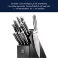 J.A. Henckels International Modernist 13-pc Knife Block Set - image 8 of 9