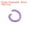 Purple, variant on Uxcell Open Jump Rings, 8mm Colorful O-ring Connectors for DIY Crafts, Red, 160Pack