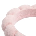 thumbnail image 6 of Enchante Crescent Pink Spa Headband with Soft Comfort Design for Skincare & Makeup, 6 of 8