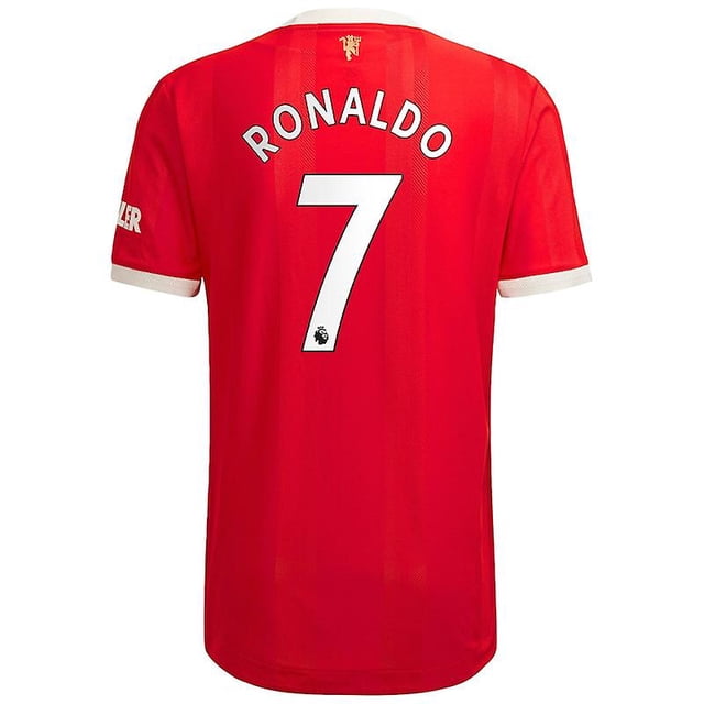 21-22Manchester United Fc Camiseta local Número 7 Cristiano Ronaldo Jersey-S- BmatwkZeng Bmatwe Jersey