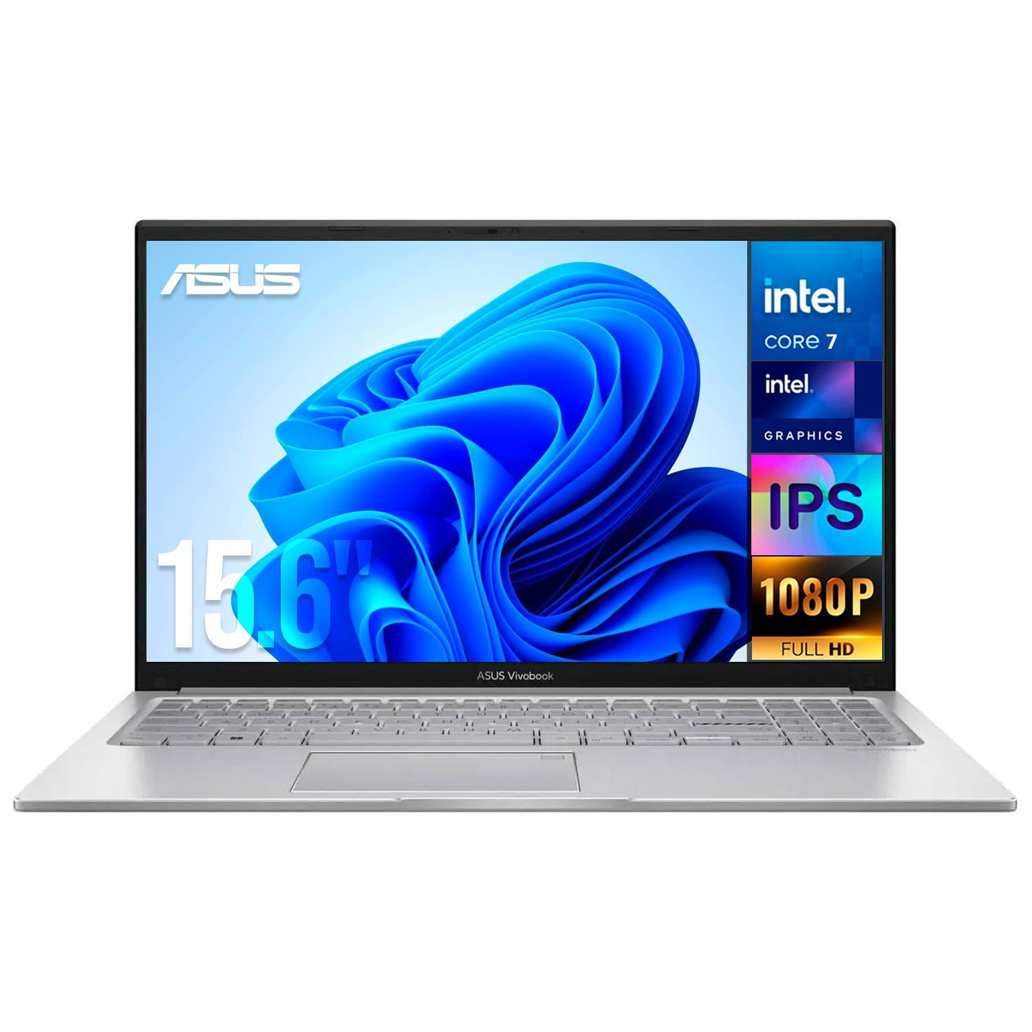 Laptop ASUS Vivobook 15 X1504VA Intel Core i7 150U 24GB DDR5 SSD 512GB Pantalla 15.6" IPS FHD Teclado Español