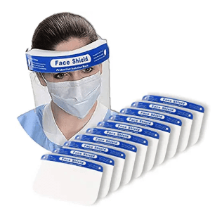 Anti-Fog Details about   Safety/Protective Face Shield Reusable Transparent,  