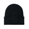 thumbnail image 1 of FAIWAD Beanie Hat for Unisex Ribbed Knitted Slouchy Beanie Hats Solid Color Soft Foldable Hat, 1 of 3