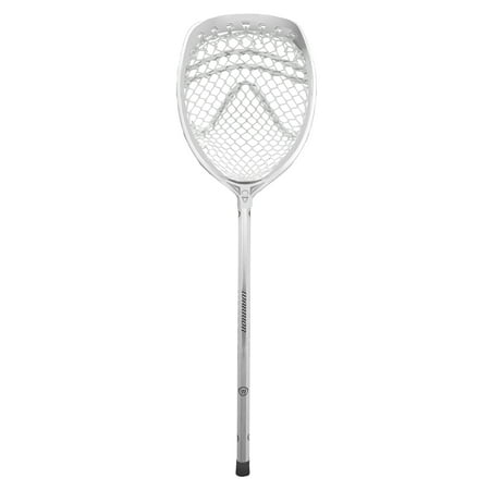 Warrior Junior Recreational Aluminum Lacrosse Goalie Stick - All New Silver and White - 32" x 10"