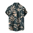 thumbnail image 5 of LYXSSBYX Mens Shirts Short Sleeve Clearance under 5.00 Men Shirt Print Short Sleeve Shirt Males Funny Tropical Casual Hawaiian Beach Shirt, 5 of 5
