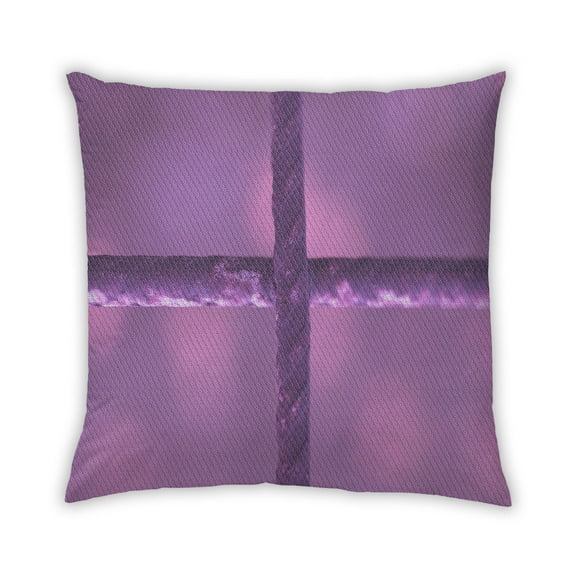 Ahgly Company Outdoor Square Contemporary Throw Pillow, 18 inch by 18 inch