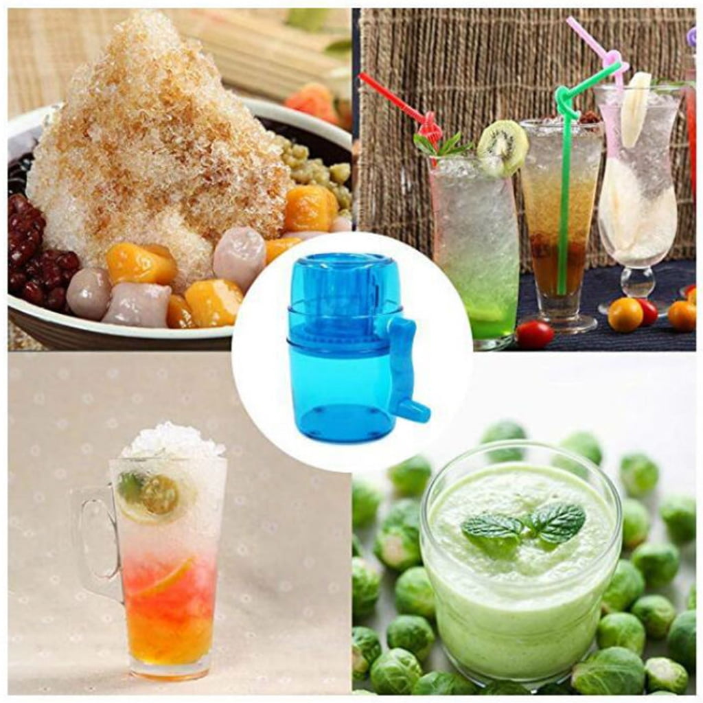 JZROCKER Household Mini Easy Ice Crusher Handheld Snow Manual Crushing Ice Machine