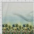 thumbnail image 1 of oneOone Polyester Lycra Fabric Geometric|Tree & Floral Panel Printed Craft Fabric BTY 56 Inch Wide, 1 of 3
