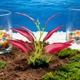 thumbnail image 6 of Artificial Aquarium Plant Plastic Fish Tank Decoration with Soft Silk Like Leaves for Betta Goldfish Freshwater and Saltwater Tanks, 6 of 7