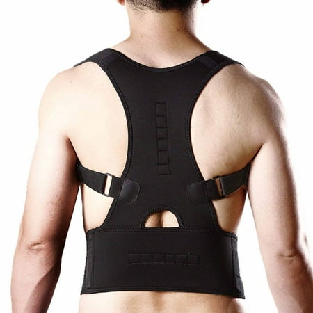 FITTOO Magnetic Posture Corrector Back Braces Shoulder Waist Lumbar Support Belt Humpback Prevent Body Straighten Slouch Compression Pain Relief UPS