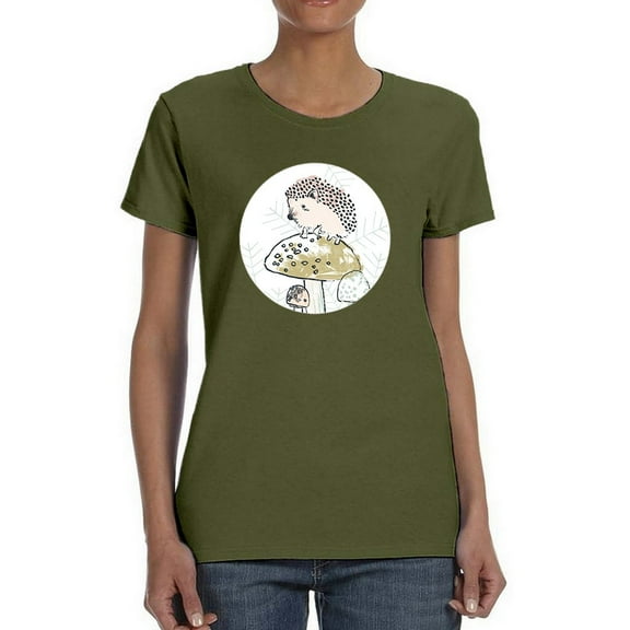 Prickle Pals Cute T-Shirt Women -June Erica Vess Designs, Female XX-Large