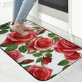 thumbnail image 4 of Qinduosi Funny Doormat Welcome Mat, Red Rose, Non-Slip Front Door Mats Rugs for Indoor/Outdoor Entrance, Entry Mats Carpets Absorbent Water and Mud 19.68*47.24 in, 4 of 6