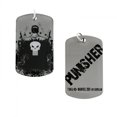thumbnail image 1 of Punisher Splatter Logo Double-Sided Dog Tag, 1 of 1