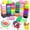 48 Colors, variant on CiaraQ Air Dry Clay Kit, 24 Colors Modeling Clay with Tools, Safe and Non-Toxic, Ideal Gift for Kids