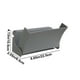 thumbnail image 3 of Porta Zapatillas de Baño de Pared, Organizador de Zapatos Sin Taladro para Baño o Ducha, Soporte de Almacenamiento de Plástico que Ahorra Espacio, Gris, 22.5x13.5x10.5cm, 3 of 6