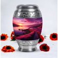 thumbnail image 4 of Lavender Dusk Urns For Ashes Adult Male Large - Burial Urns For Adult Human Ashes - Cremation Urns For Human Ashes Adult Female - Cremation Urns Large Adult - Ashes Urns Human Remains (Size - 10 inch), 4 of 5