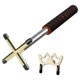thumbnail image 1 of Minnieouse Billiards Pool Cue Bridge Stick with Bridge Head Brass for Snooker Accessory  Disfraces de disfraces 1 barra de cruceta baja, 1 of 1