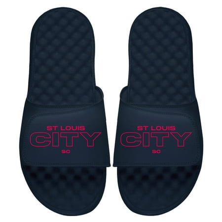 

Men s ISlide Navy St. Louis City SC Wordmark Slide Sandals