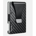 thumbnail image 4 of Men's Carbon Fiber RFID Wallet Slim Credit Card Holder Metal, 4 of 5