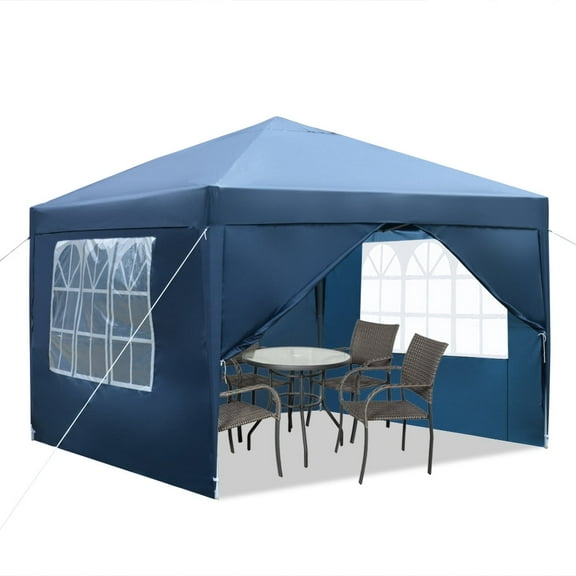 Winado 10'x10'Pop-Up Tent Folding Gazebo Beach Canopy W/4 Carry Bag