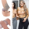 thumbnail image 2 of Boob Tape, Nipple Tape, Waterproof Breast Lift Tape, Elastic Comfortable Breast Tape, Strapless Adhesive Sticky, 2 of 5
