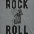 thumbnail image 2 of Womens Rock and Roll Lighter T Shirt Funny Music Concert Tee for Ladies Womens Graphic Tees, 2 of 9