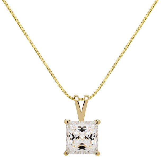 Princess pendant shop gold