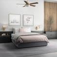 thumbnail image 4 of Carrick Collection One-Light Vintage Brass Summer Linen Shade Transitional Wall Light, 4 of 7