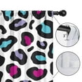 thumbnail image 4 of Blackout Kids Curtains,White and Colorful Of Leopard Print Childrens Insulated Curtains Set Of 2,Bedroom Essentials,Toddler Room Decor 52"x84", 4 of 5