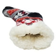 thumbnail image 3 of Sumona 6 Pairs Men Women Sherpa Fleece Lined  Non Skid Winter Home Slippers Socks Christmas Stocking with Gripper, 3 of 6