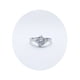 thumbnail image 2 of Anillo Brillante Zircon Angel Anillo Ajustable Abertura Europea y Anillo, 2 of 8