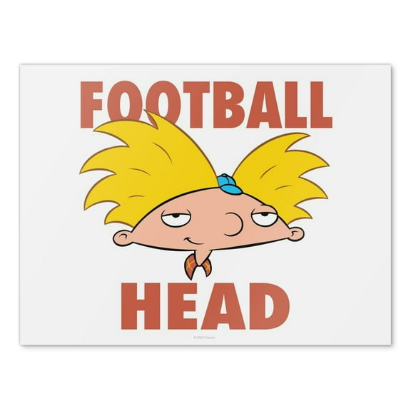 Hey Arnold! Football Head Wall Art Picture Paper Poster Décor Home Decoration