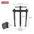 thumbnail image 2 of 3/4/6/8/10 Inch 2-Jaw Puller Bearing Removal Tool Adjustable Car Inner External Bearing Puller Extractor Auto Repair Tool ,Multi-Functional Use, 2 of 7
