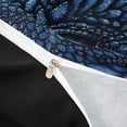 thumbnail image 4 of Erosebridal Dragon Eye Duvet Cover Set, Black Blue Bedding Full, Black Reversible, 1 Duvet Cover and 2 Pillowcases (No Comforter), 4 of 5