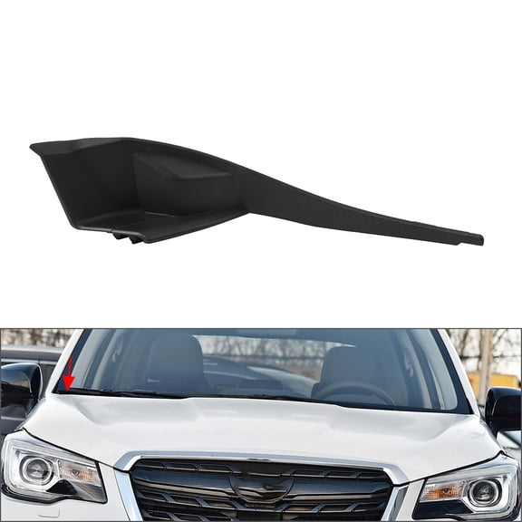 NS 1 Pc Right Side 91423SG000 Front Windshield Wrap Wiper Corner Cover Automotive Corner Guards PP Black For Subaru Forester SJ 2014-2018