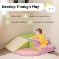 thumbnail image 4 of Gymax Climb and Crawl Foam Block Play Set for Children Development Indoor Active Play, 4 of 10