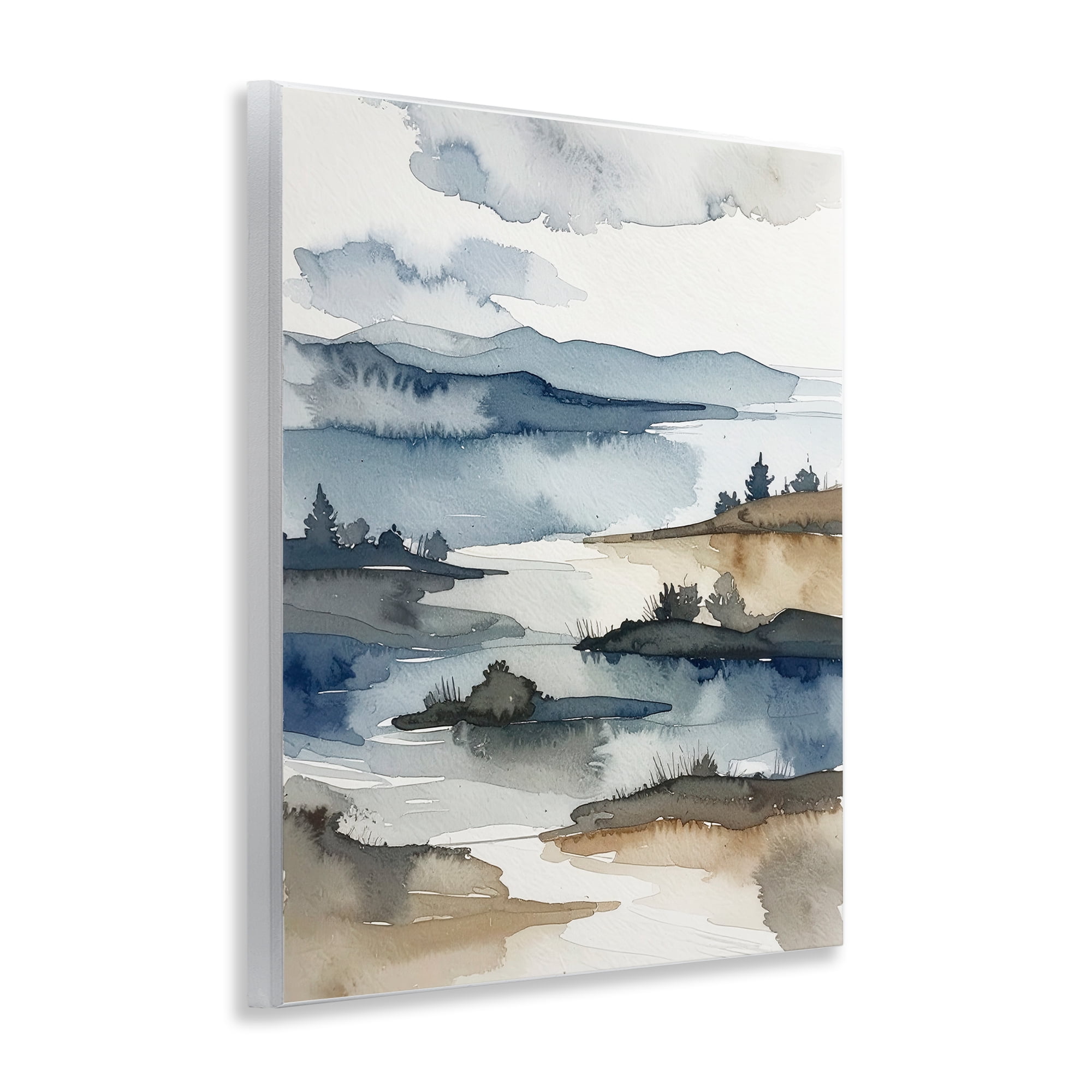Stupell Industries The Flow Of Water Wall Plaque Art, design by Alonza Saunders
