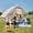 Beige,6 Person Tent(9.8ft X 6.9ft X 6.4ft), variant on Inflatable Tents for Camping, Quick Setup Blow Up Camping Tents, Waterproof Glamping Tent with Skylight, Spacious Camping Tents for Family 8 -10 Person, Tents for Camping with Carry Bag and Air Pump