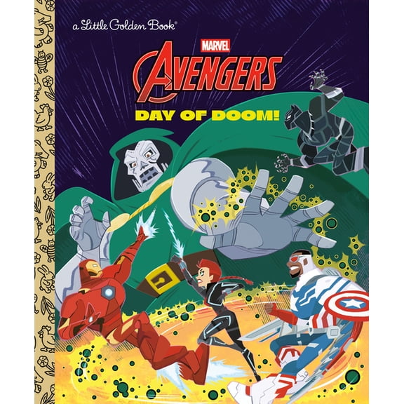 Little Golden Book Day of Doom! (Marvel Avengers), (Hardcover)