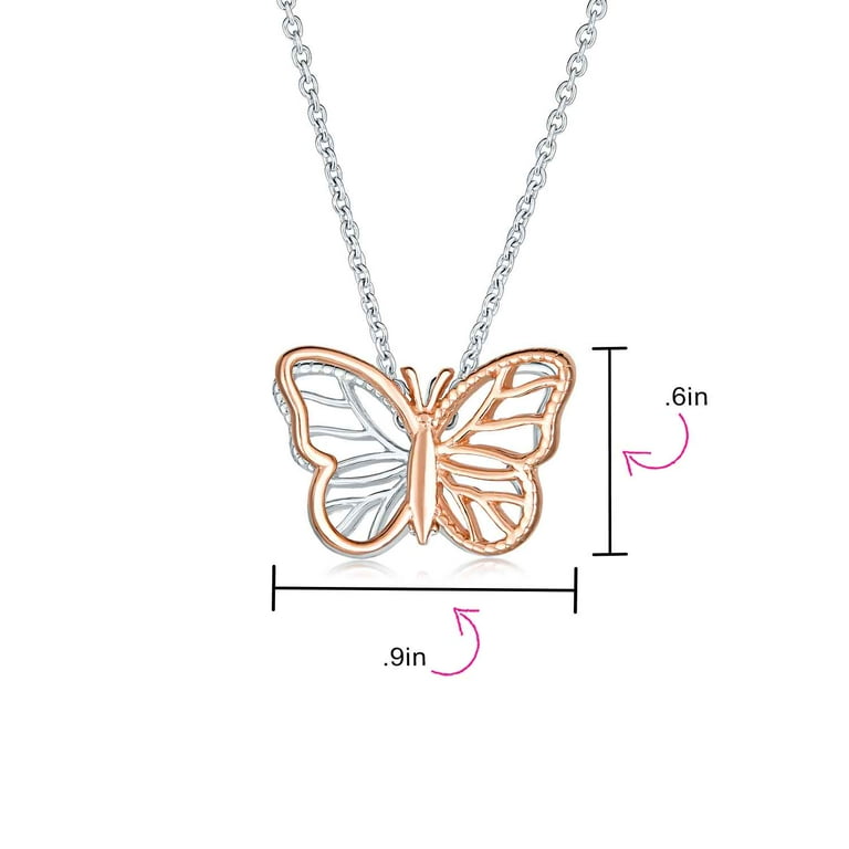 Clogau gold clearance butterfly necklace