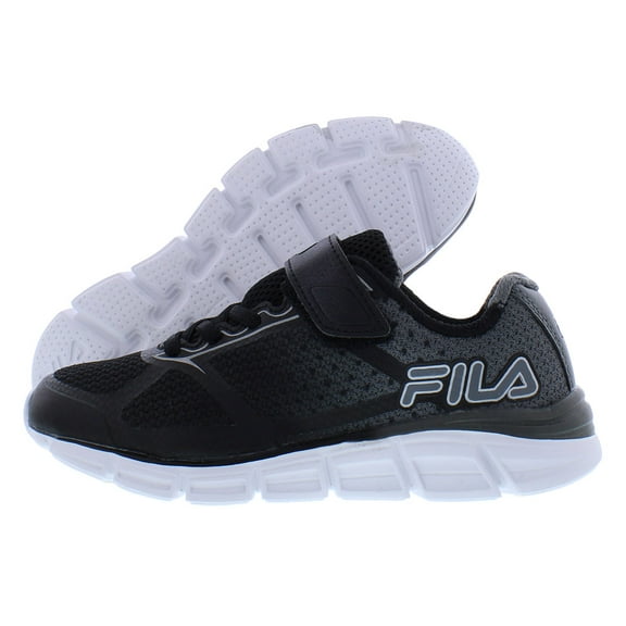 Fila Primeforce 2 Strap Boys Shoes Size 11, Color: Black/Grey