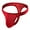 Red, variant on Mens Underwear Ring Panties Sexy Fashion Breathable Nylon Mesh Thong Cool And Comfortable