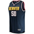 thumbnail image 2 of Men's Fanatics Aaron Gordon Navy Denver Nuggets 2020/21 Fast Break Road Replica Jersey - Icon Edition, 2 of 3