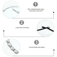 thumbnail image 5 of 3 Sets Pet Imitation Pearls Collars Dog Necklace Beads White, 5 of 8