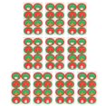 thumbnail image 1 of 10 Pcs de Pelar Etiqueta Adhesiva Destreza Bricolaje Ante Santa Claus Distintivo Índices Adhesivo Colección de Recortes Gloria Sello de Navidad Pegatina, 1 of 9